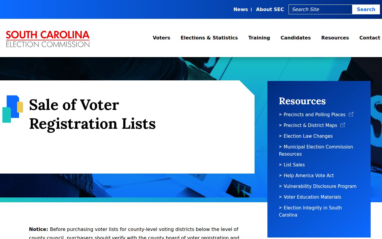Goose Creek neighbors voter-list access rules